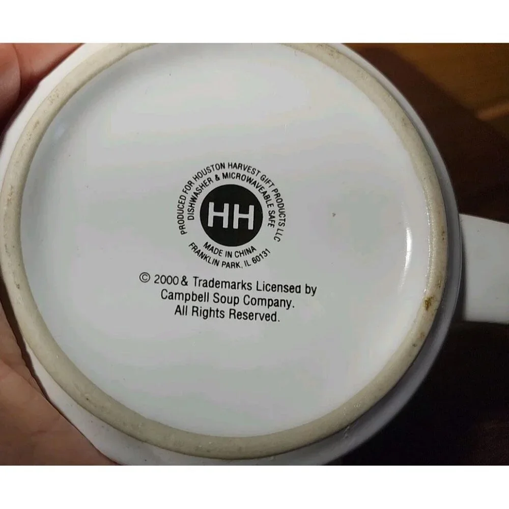 2000 Campbell Soup Mug Houston Harvest Gift Brand